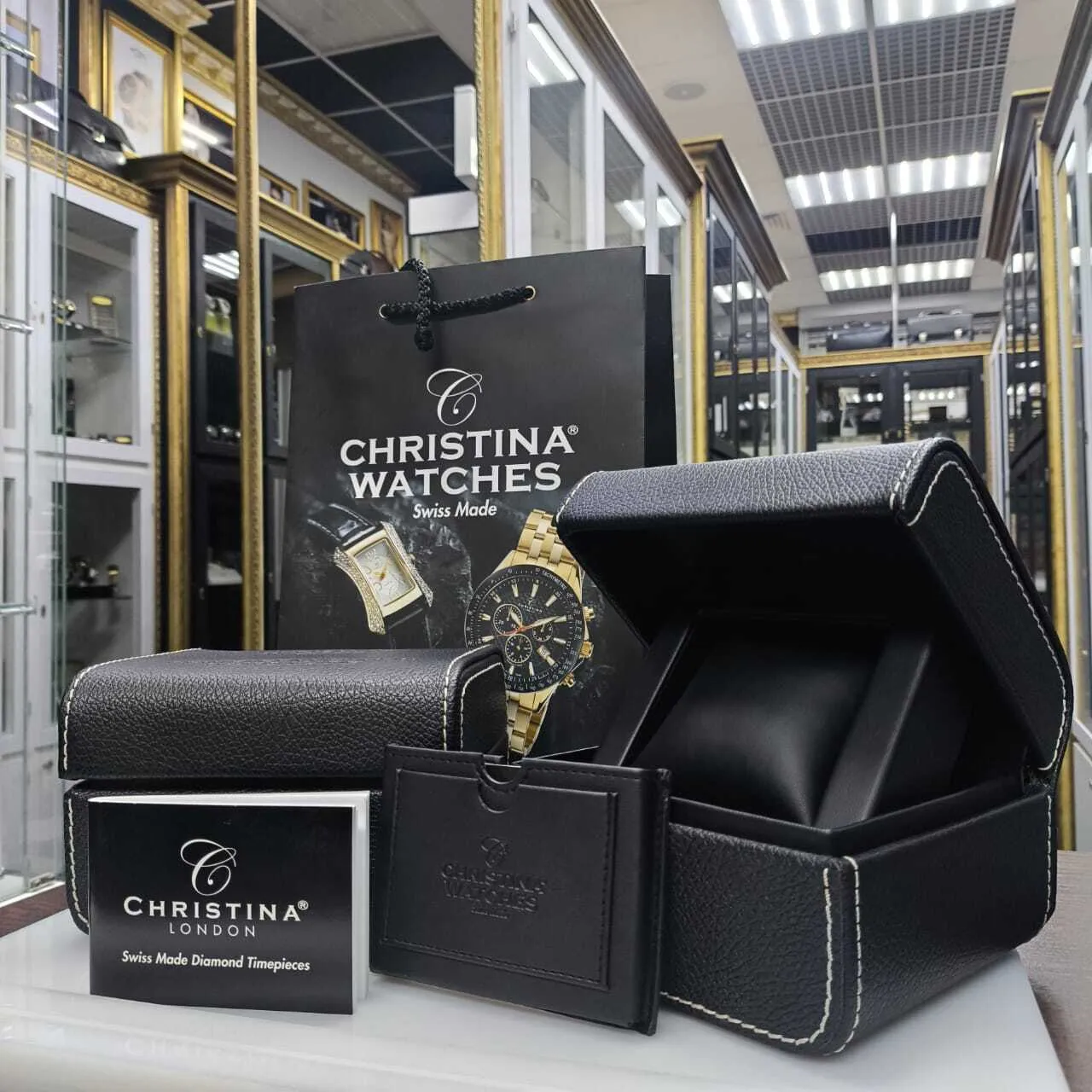 CHRISTINA WATCHES 700SBLBL